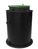 ВЕРТИКАЛЬНАЯ СТАНЦИЯ БИОЛ. ОЧИСТКИ KANN X - 4 L, 3-4 чел. ввод 120см, самотечный / принудительный