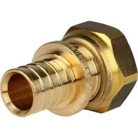 STOUT  SFA-0034-002034 Переходник с накидной гайкой (евроконус) 20xG 3/4 для труб из сшитого полиэтилена аксиальный